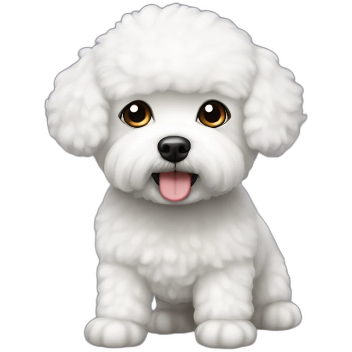 bichon frise emoji