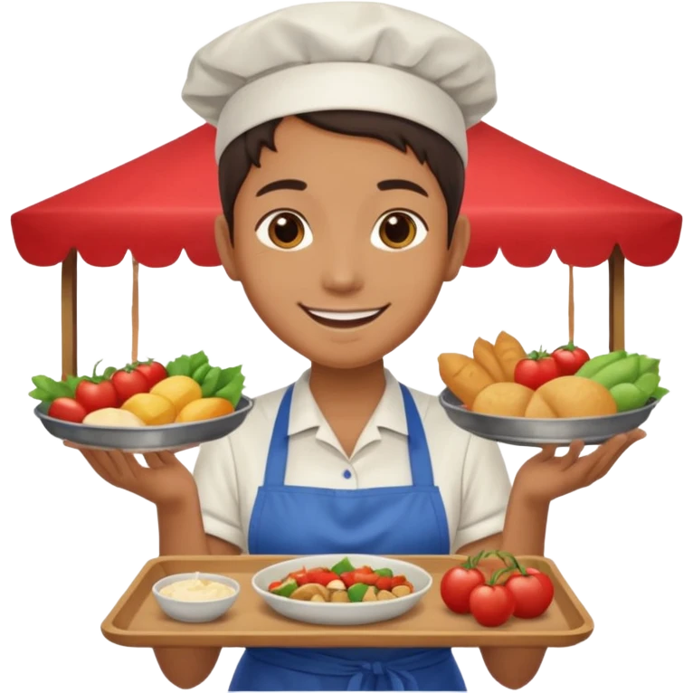  Night Market Vendor emoji