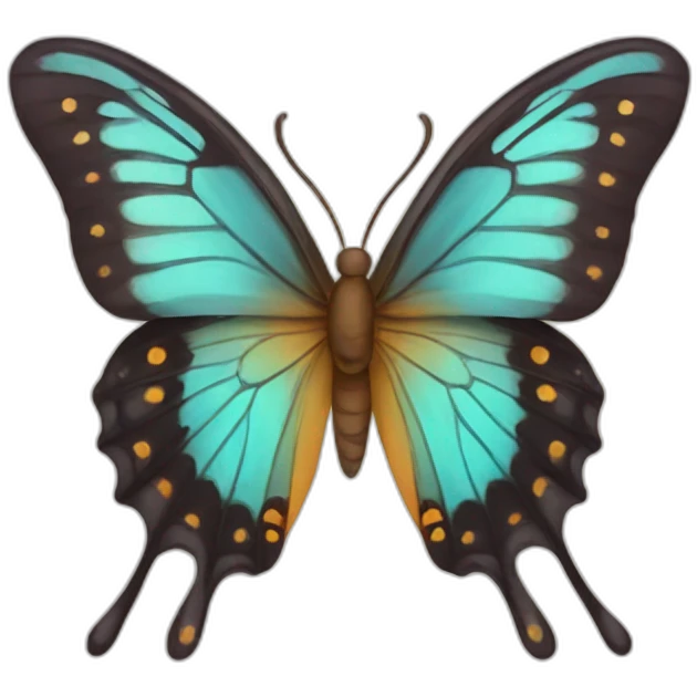 butterfly love face emoji emoji
