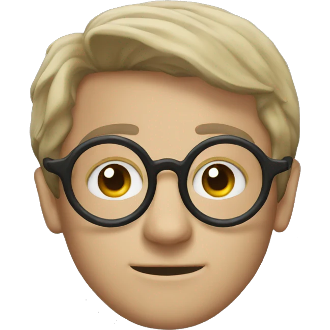 harry potter glasses emoji