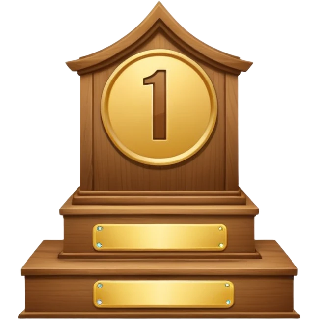 1st place podium emoji