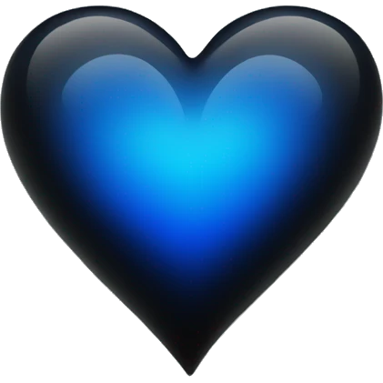 heart-deep-blue-and-black-color emoji