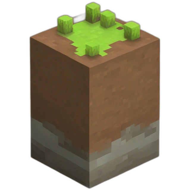 minecraft dirt block emoji