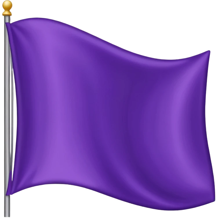 plain purple flag emoji