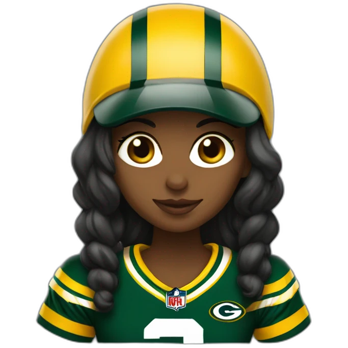 packer girl emoji