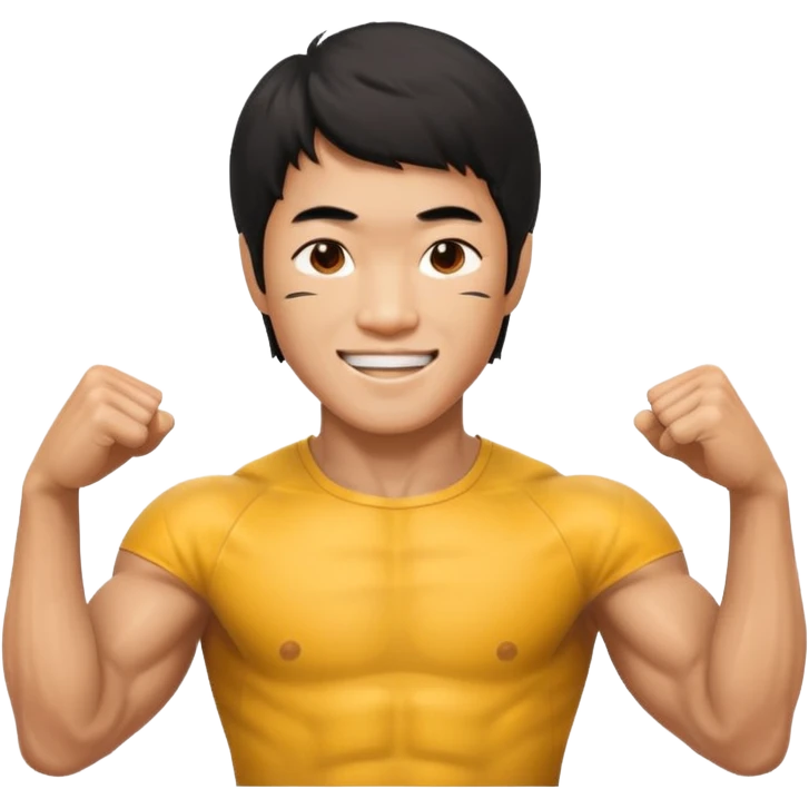 Bruce lee emoji