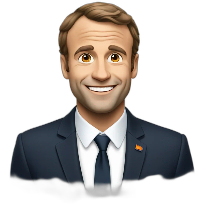 macron-smiling-happy emoji