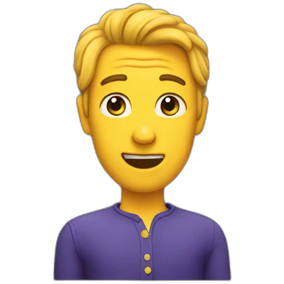 the wiggle emoji