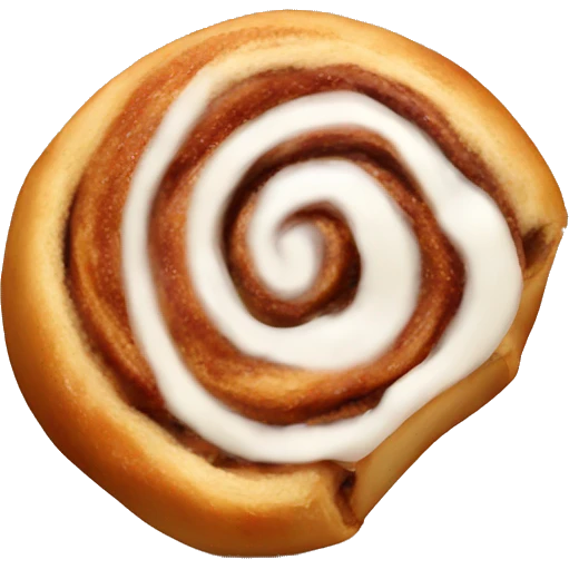 Cinnamon roll emoji