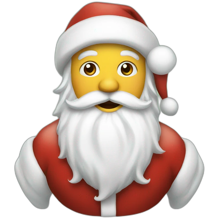 santa emoji