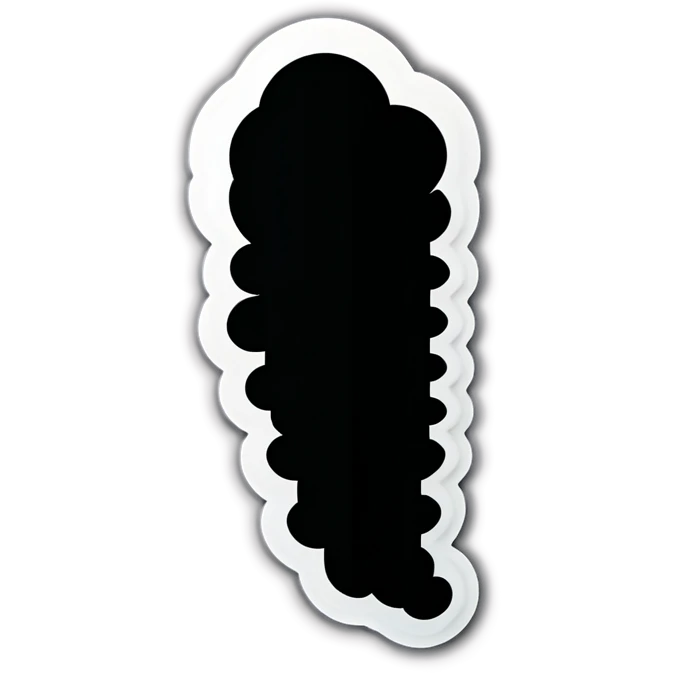 Black is  emoji