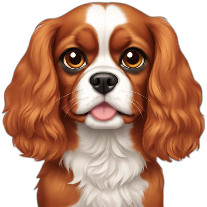 Cavalier king charle emoji