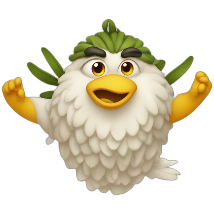 طفل بالكوفية الفلسطينية emoji