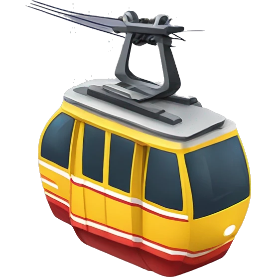 Bolivia mi teleferico cable car  emoji