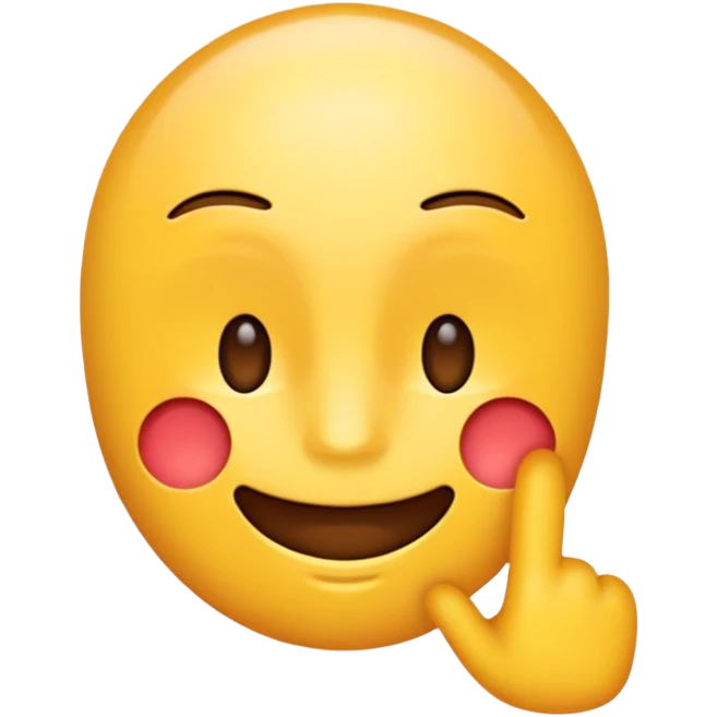 Make a new emoji combining da smile of “😁” the rosy cheeks of “😊” and the tongue of “😛” emoji