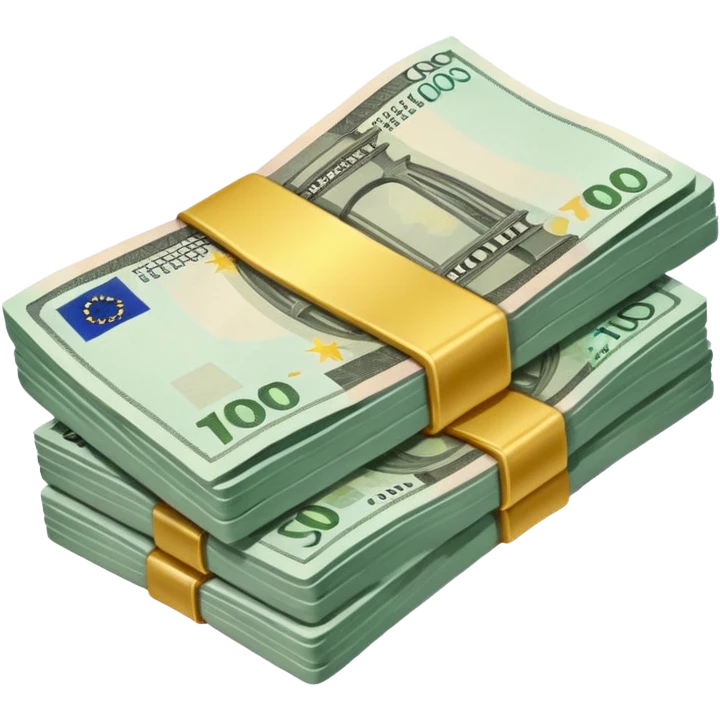 euro bills emoji