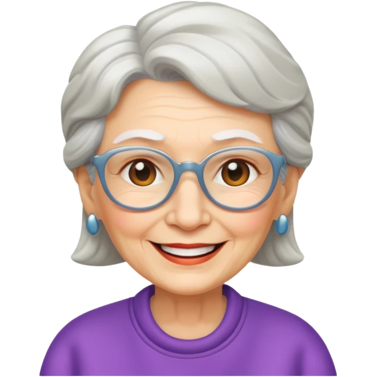 cool grandma emoji