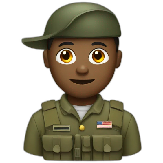 Soldier emoji