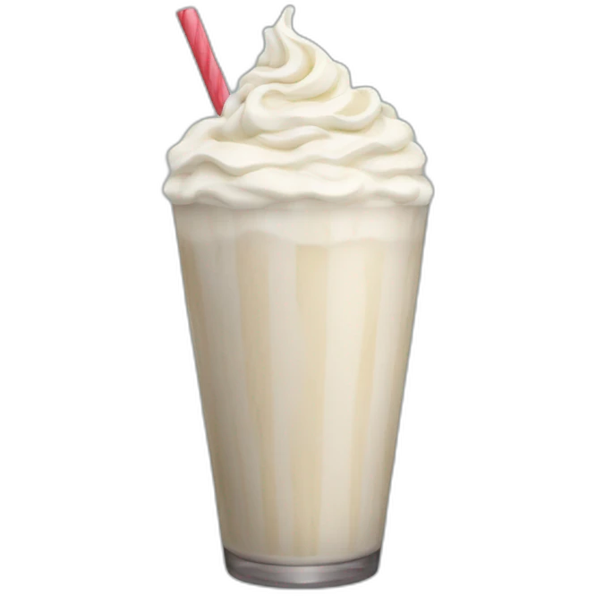 Milkshake emoji