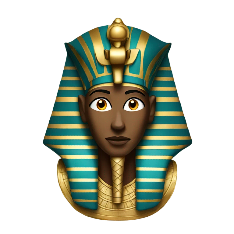 Pharaoh head emoji