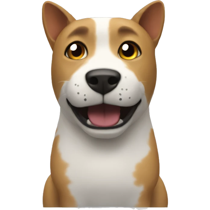 Cat dog plays Roblox emoji