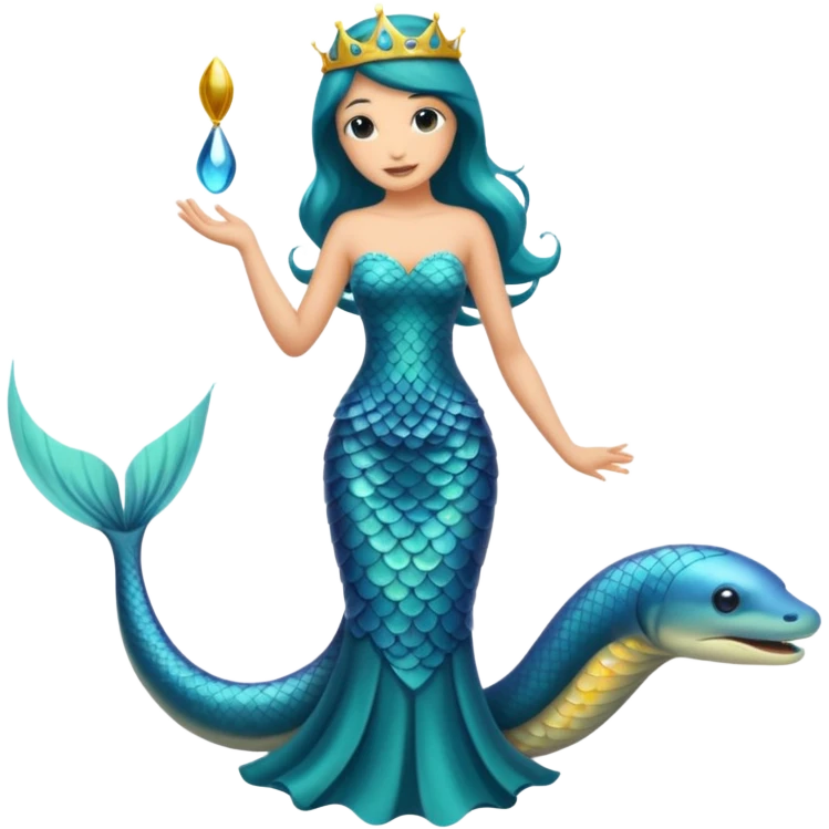 Eel queen emoji