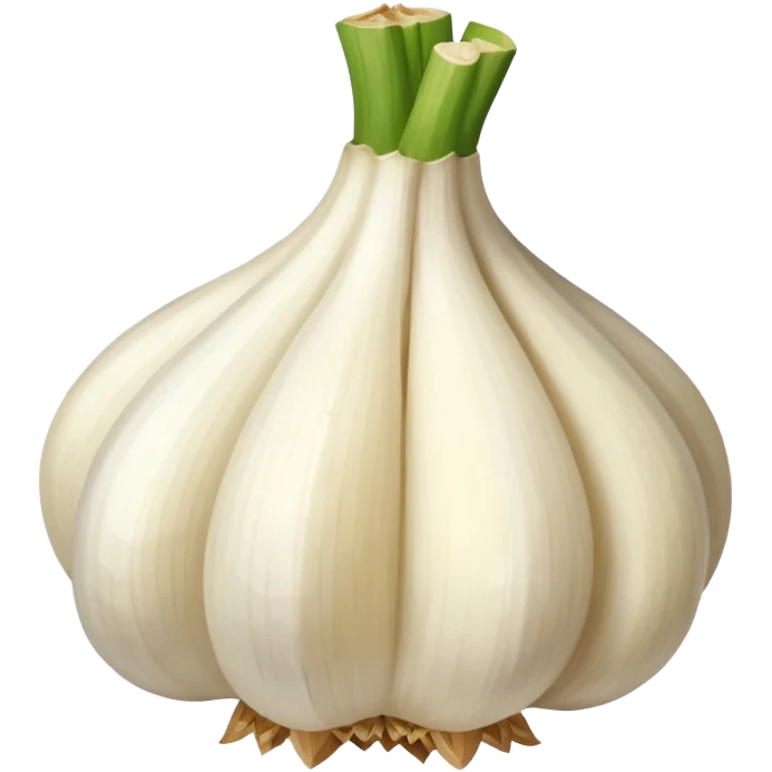 minced garlic emoji - garlic clove with cubed garlic emoji
