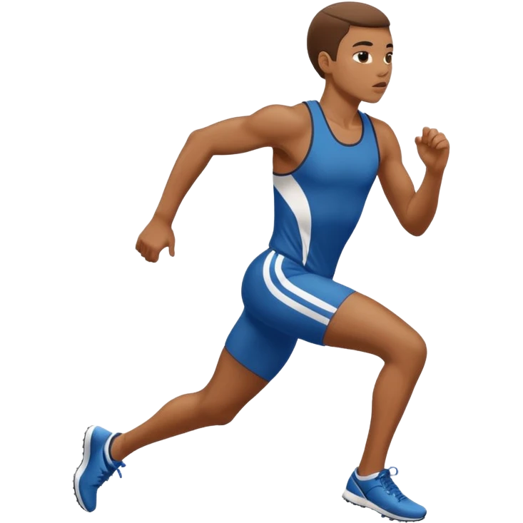 track and field  emoji