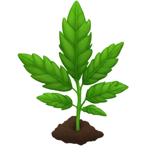 Weed plant emoji