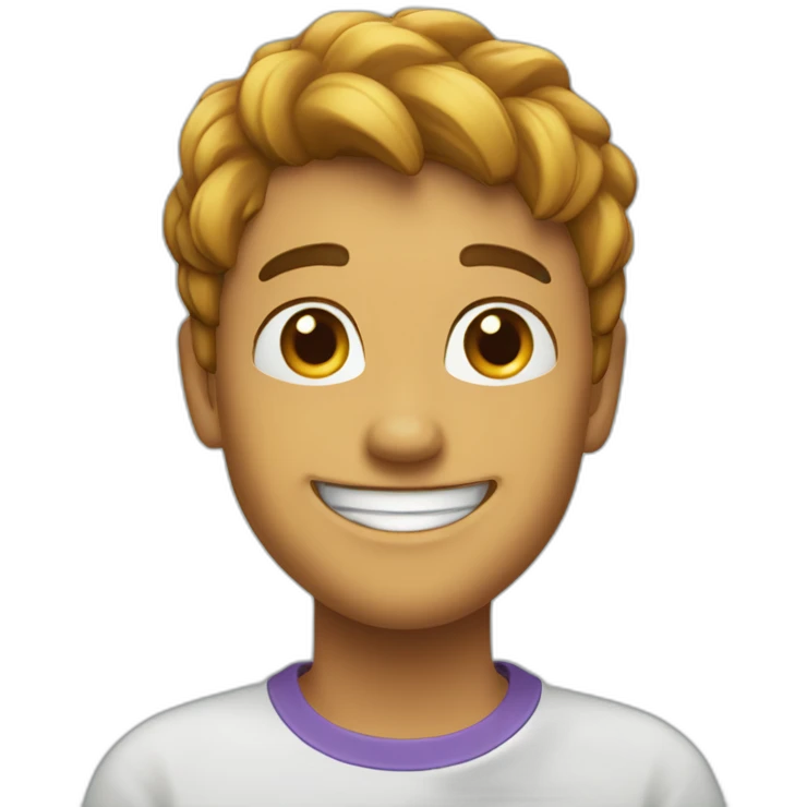 Chat trois couleurs happy emoji