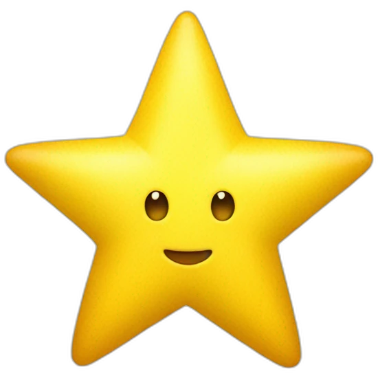 yellow star emoji
