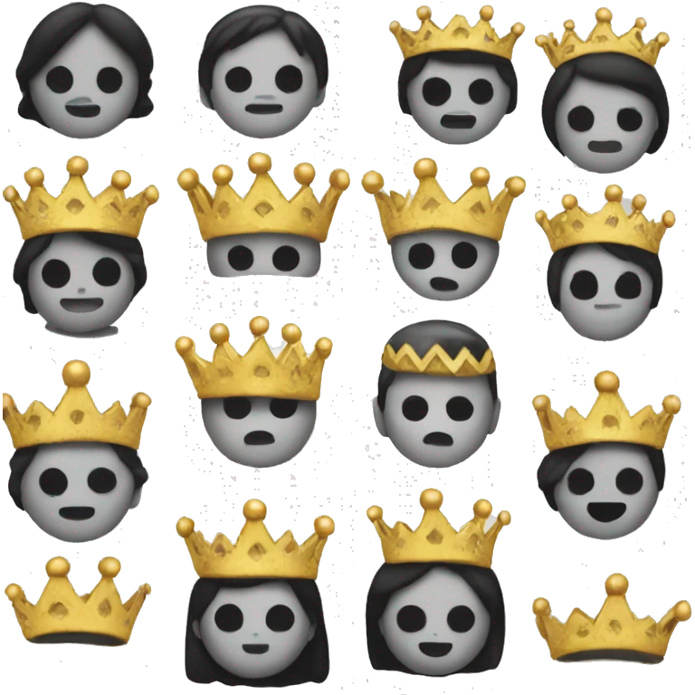 Couronne dessin emoji