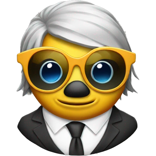 fish in a suit and sunglasses emoji
