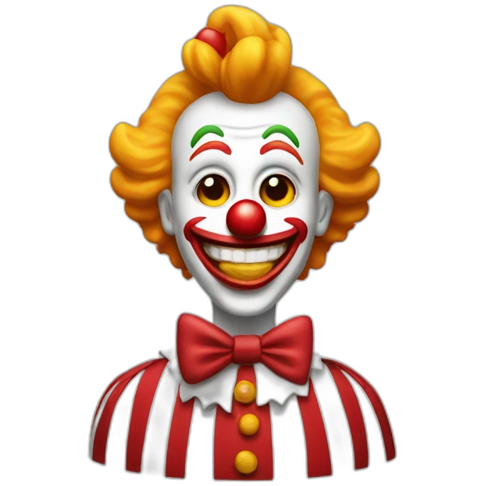 mcd clown emoji