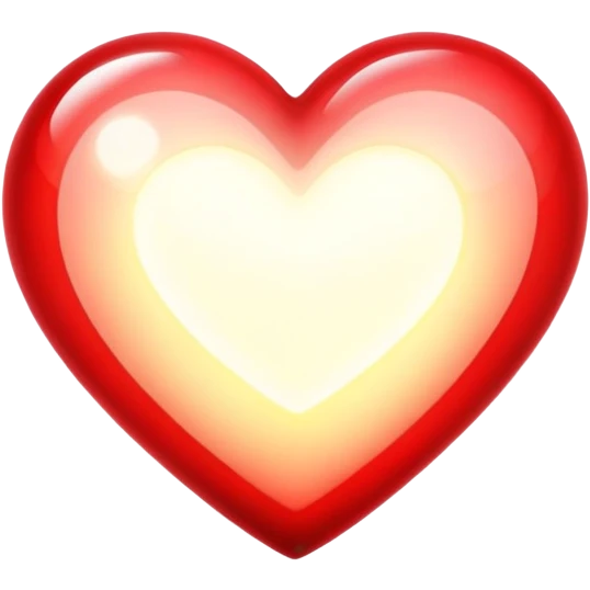 Heart shine  emoji