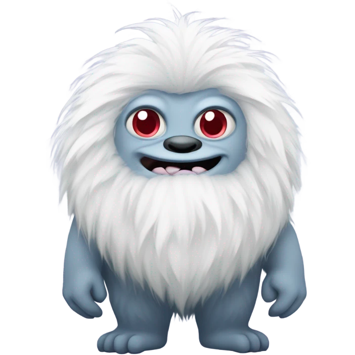 heart eyes yeti emoji