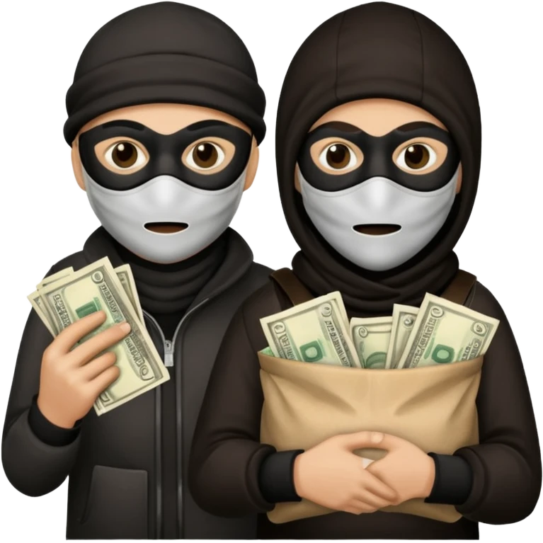 two robbers emoji