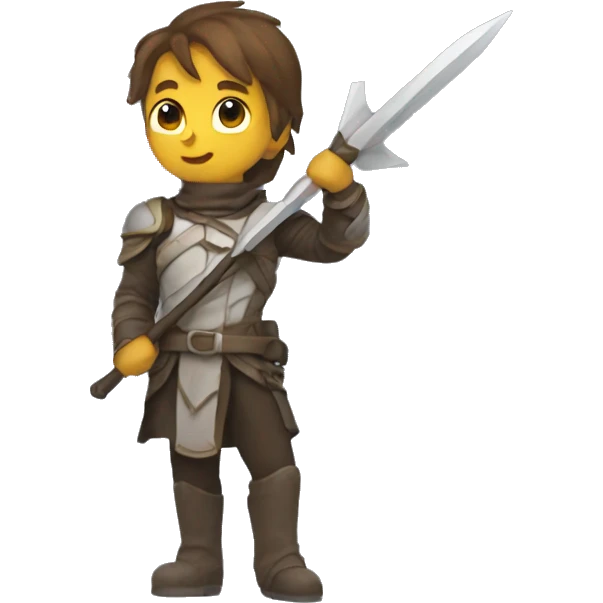 Une lance emoji