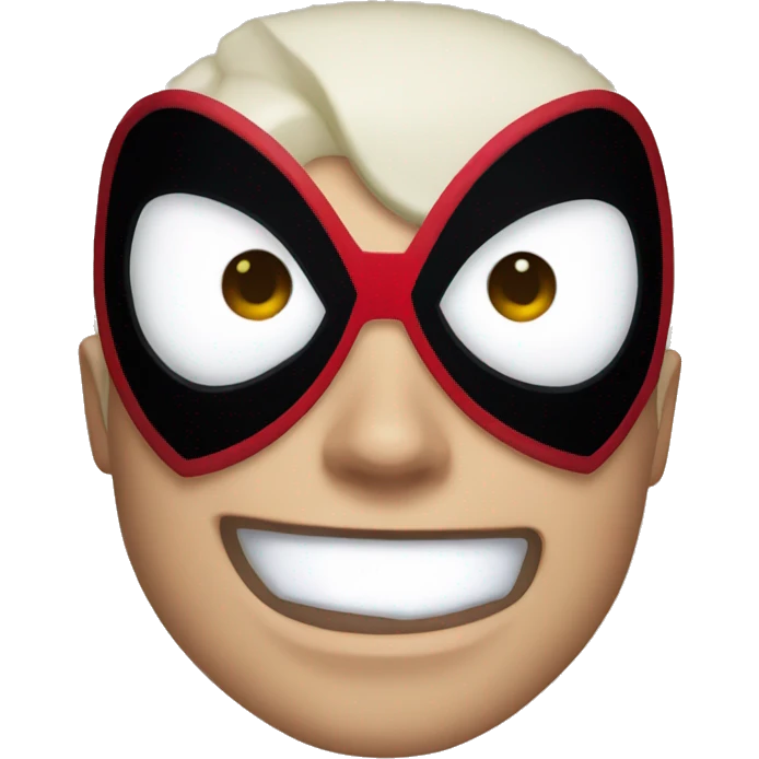 spiderman miles morales face emoji