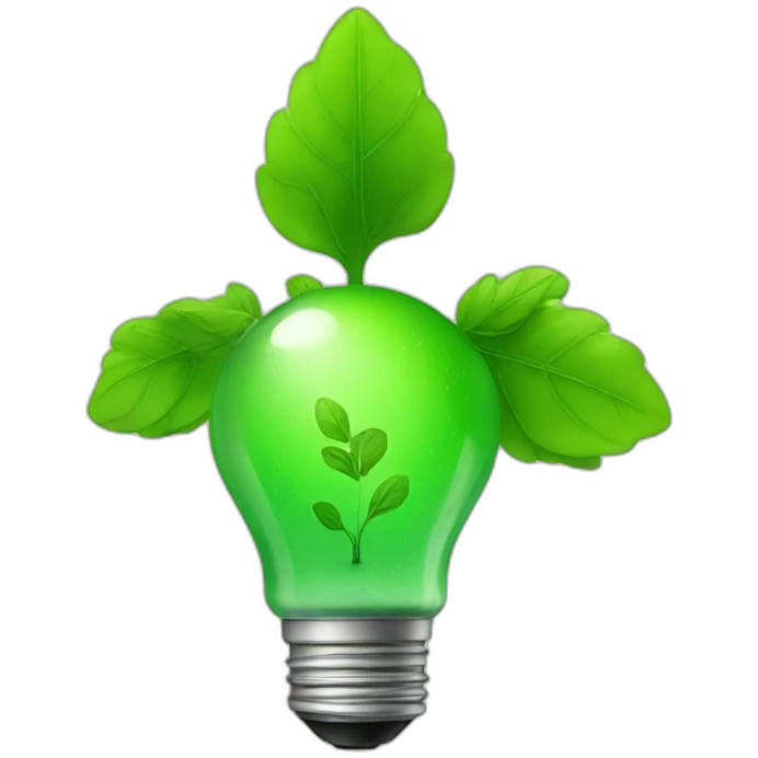 Green energy emoji