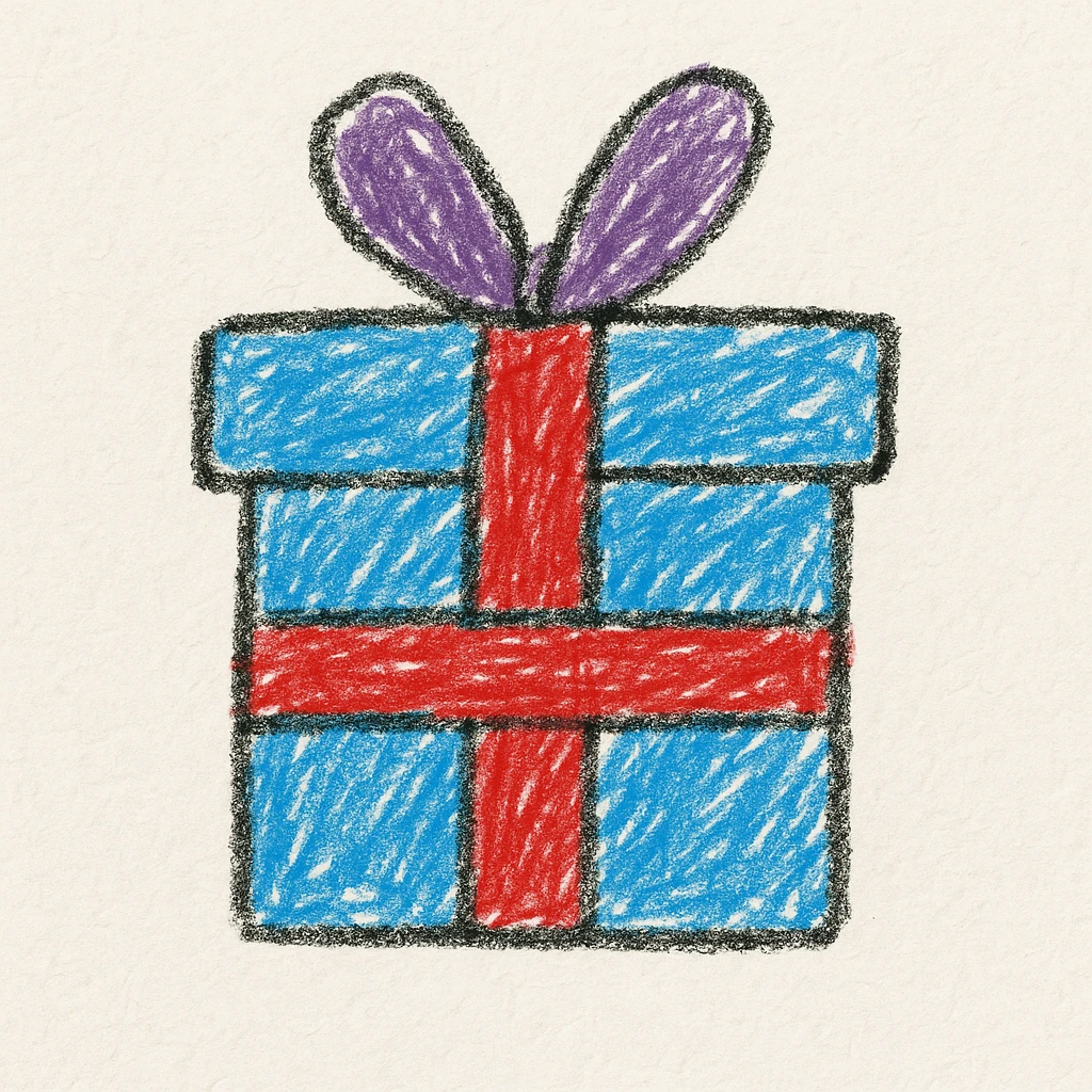 gift box emoji