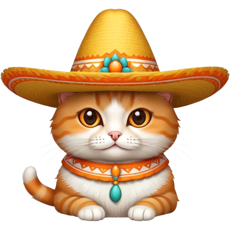 Un gato con sombrero  emoji
