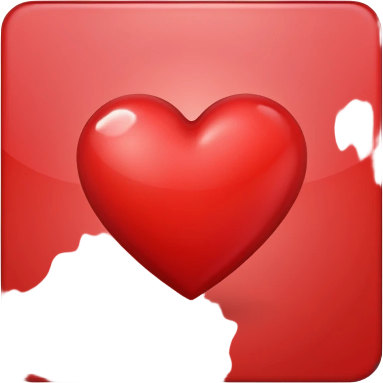 Shiny heart emoji