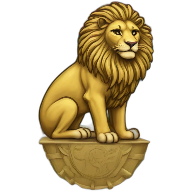 The flag of Iran in the Pahlavi period, or the lion and sun flag emoji