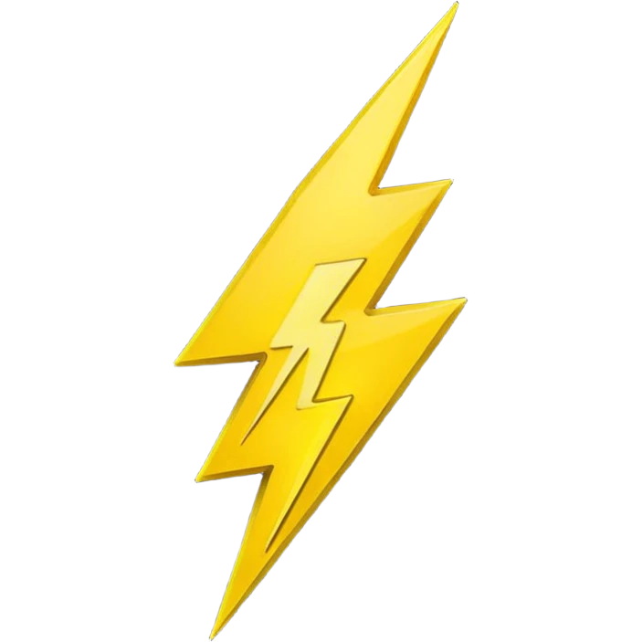 make lightning emoji emoji