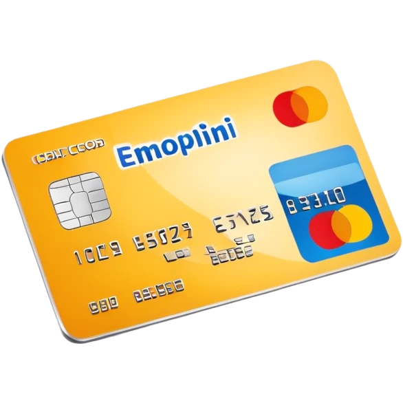 Pay credit card emoji