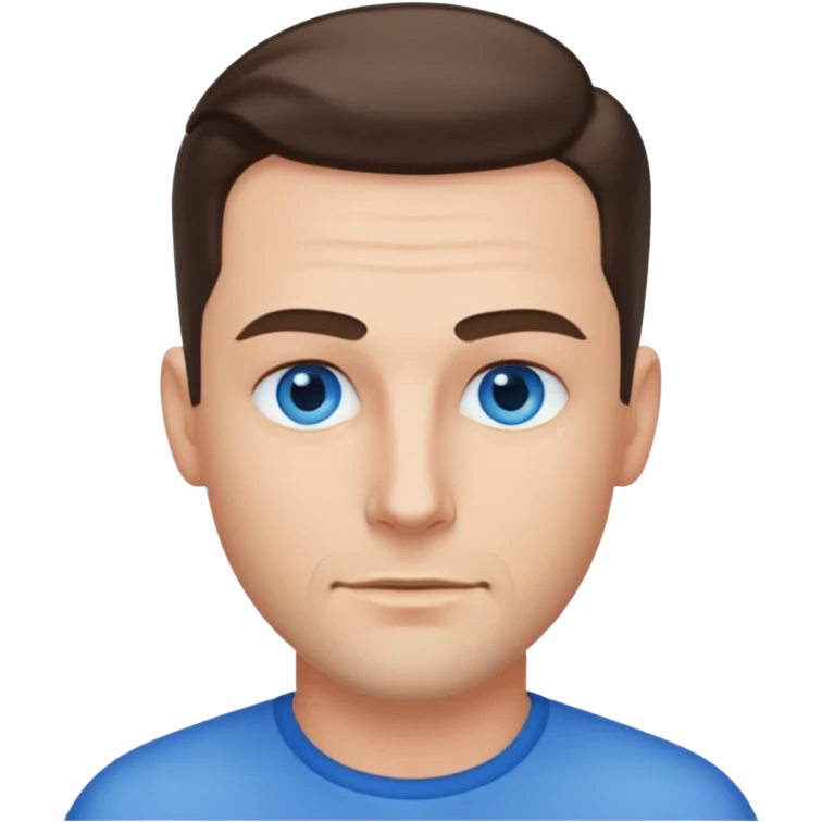 white dude with slick back hair emoji