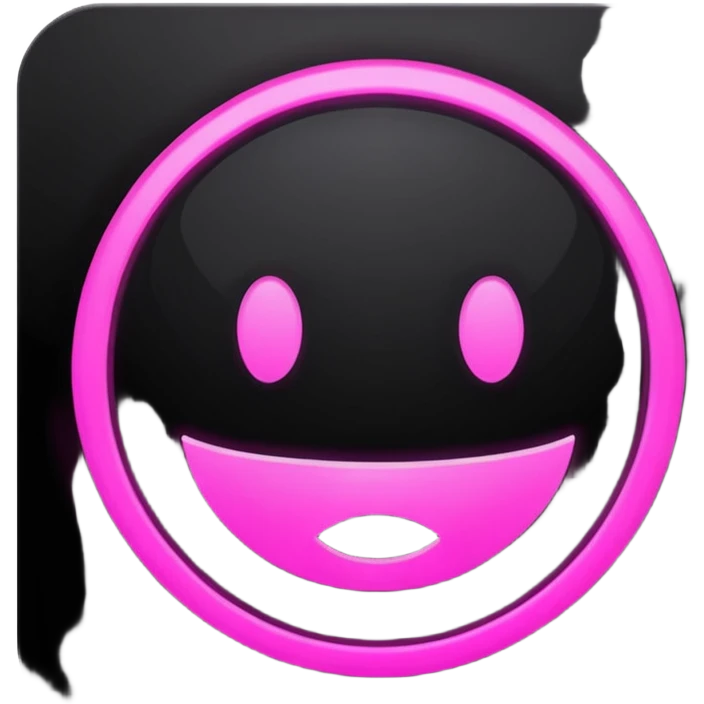 black pink world wide web icon emoji