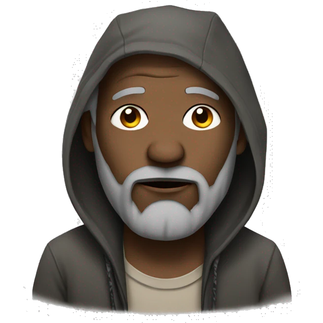 Homeless man emoji
