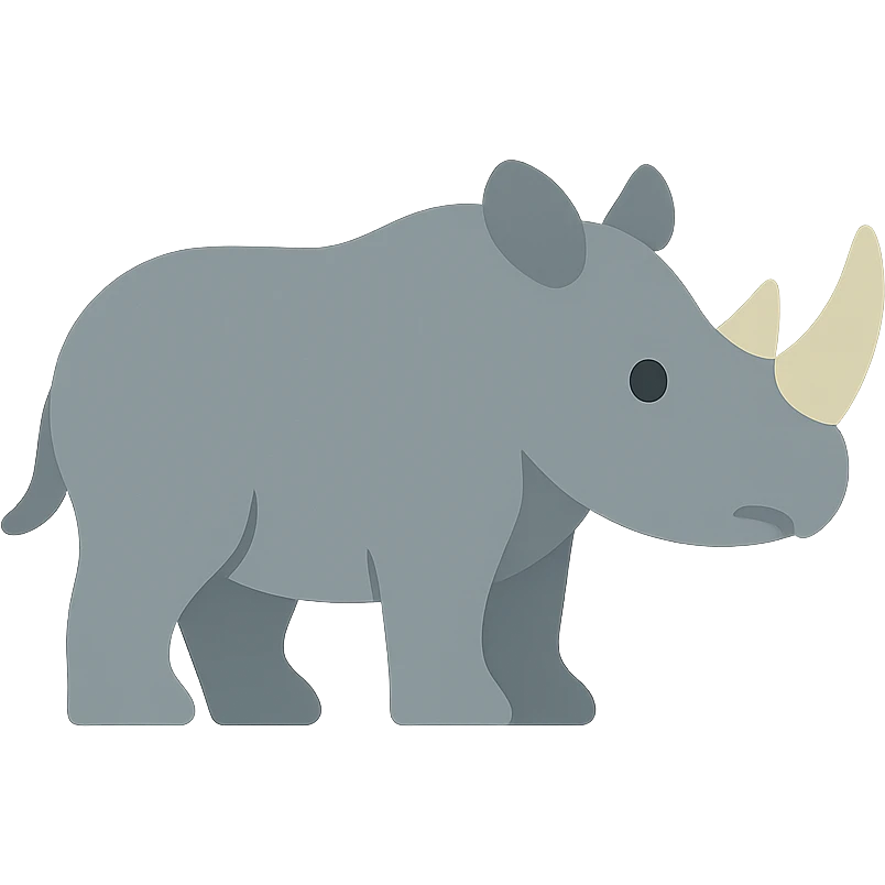 Rhino emoji
